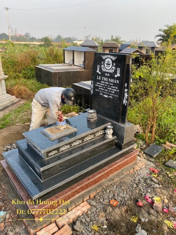 Mộ đá granite ( cao cấp )